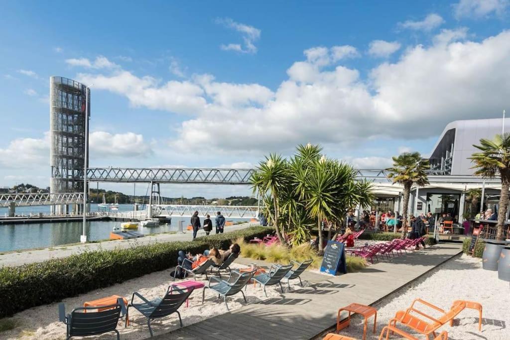 Joli T2 En Centre-Ville Lorient Avec Balcon Cosy Экстерьер фото